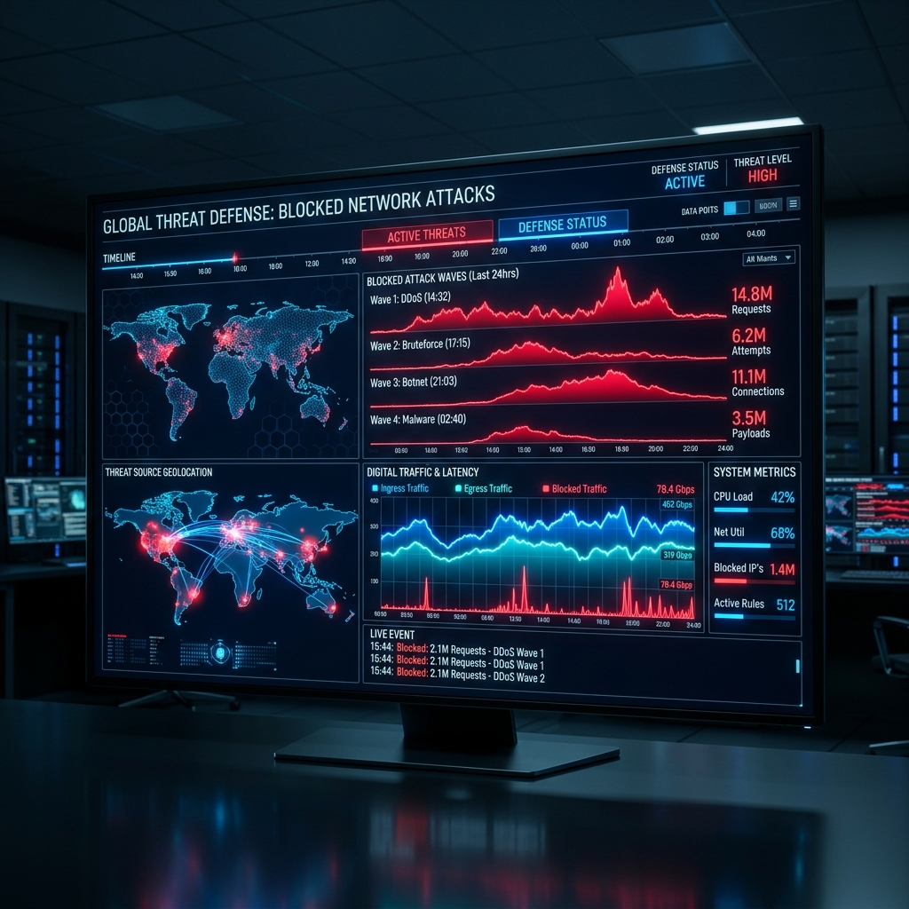 Combating DDoS Attacks at the Ingress Layer